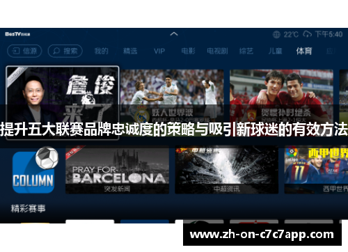 提升五大联赛品牌忠诚度的策略与吸引新球迷的有效方法